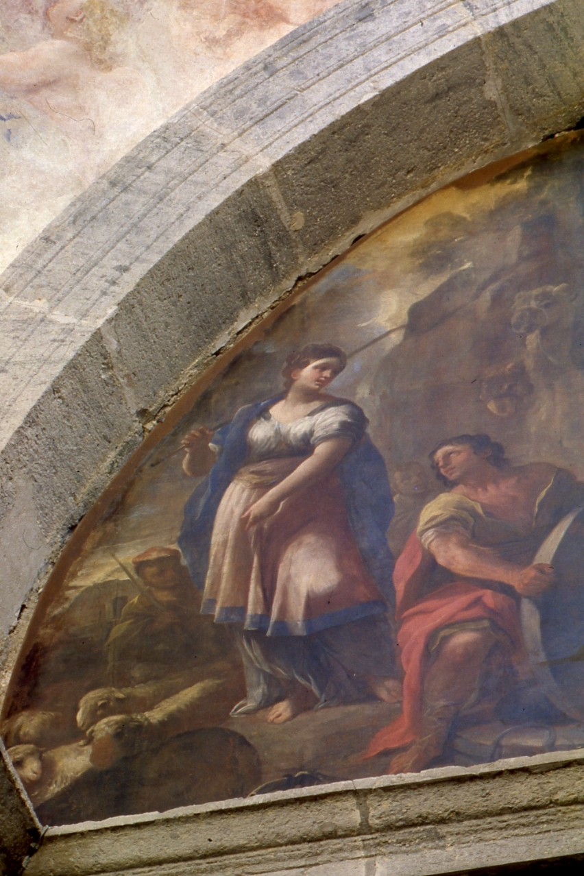 Madonna (dipinto) di Giordano Luca (maniera) (fine sec. XVII)