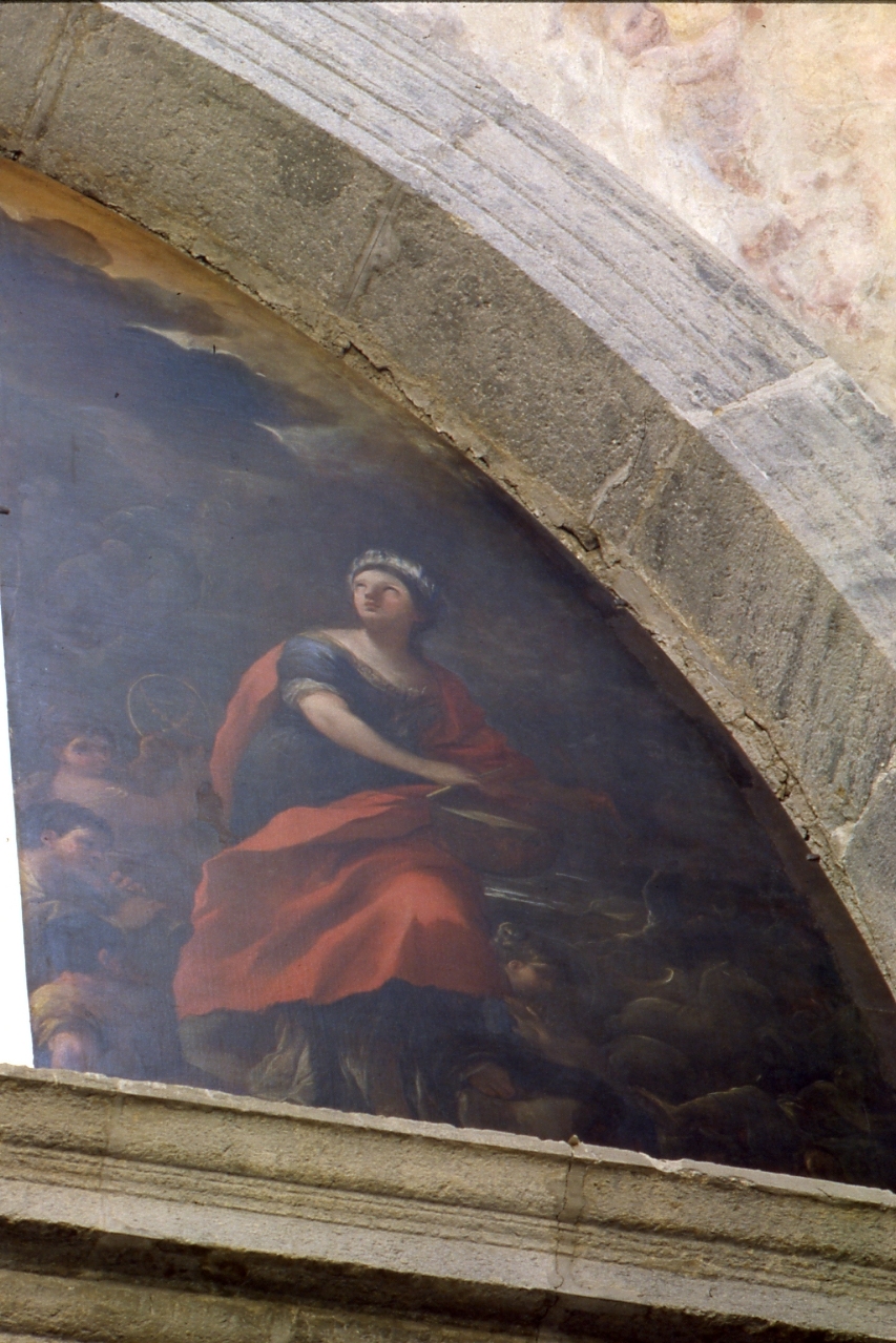 Rebecca ed Eleazaro (dipinto) di Giordano Luca (maniera) (fine sec. XVII)