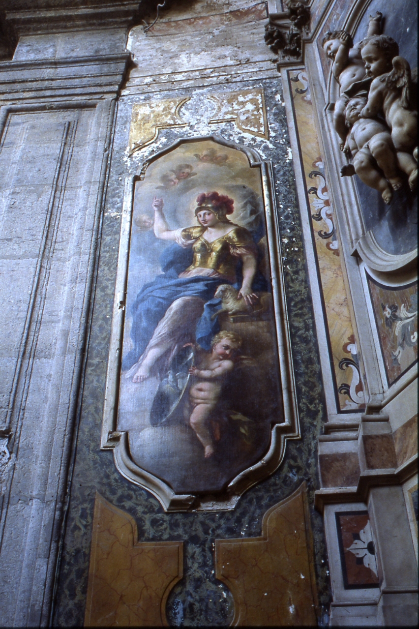 Mansuetudine (dipinto) di De Mura Francesco (maniera) (metà sec. XVIII)
