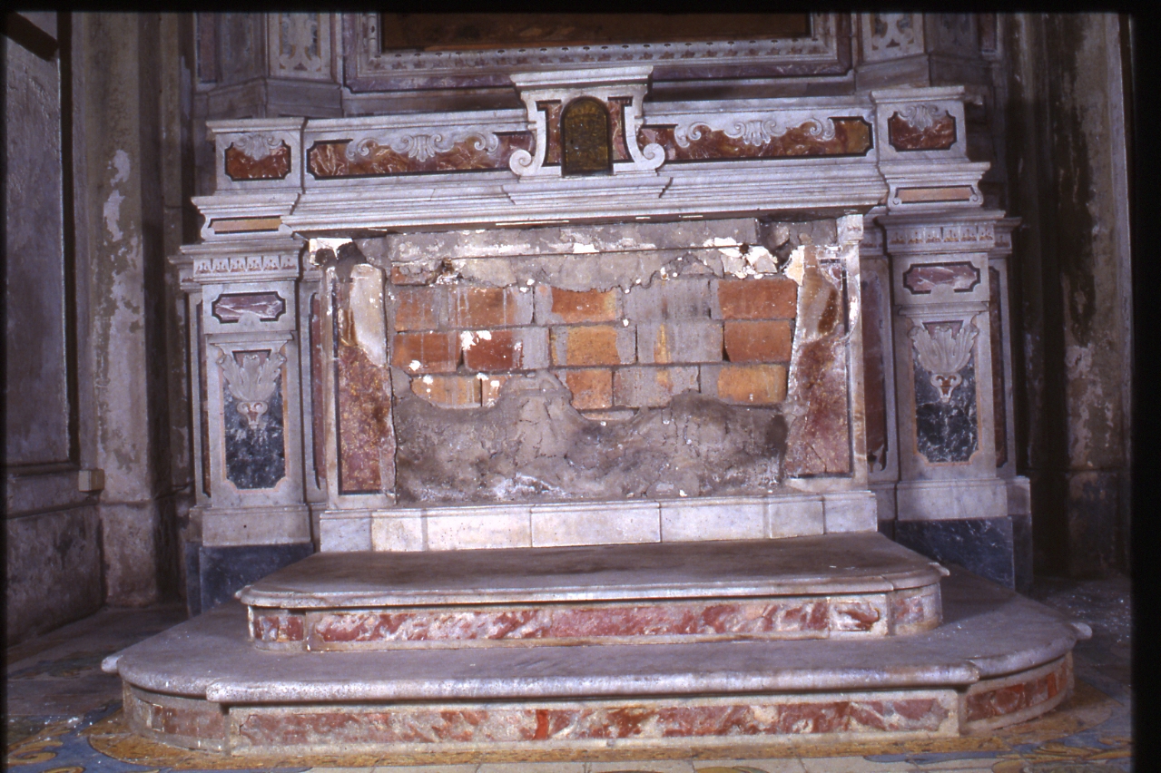 altare - bottega napoletana (metà sec. XVIII)