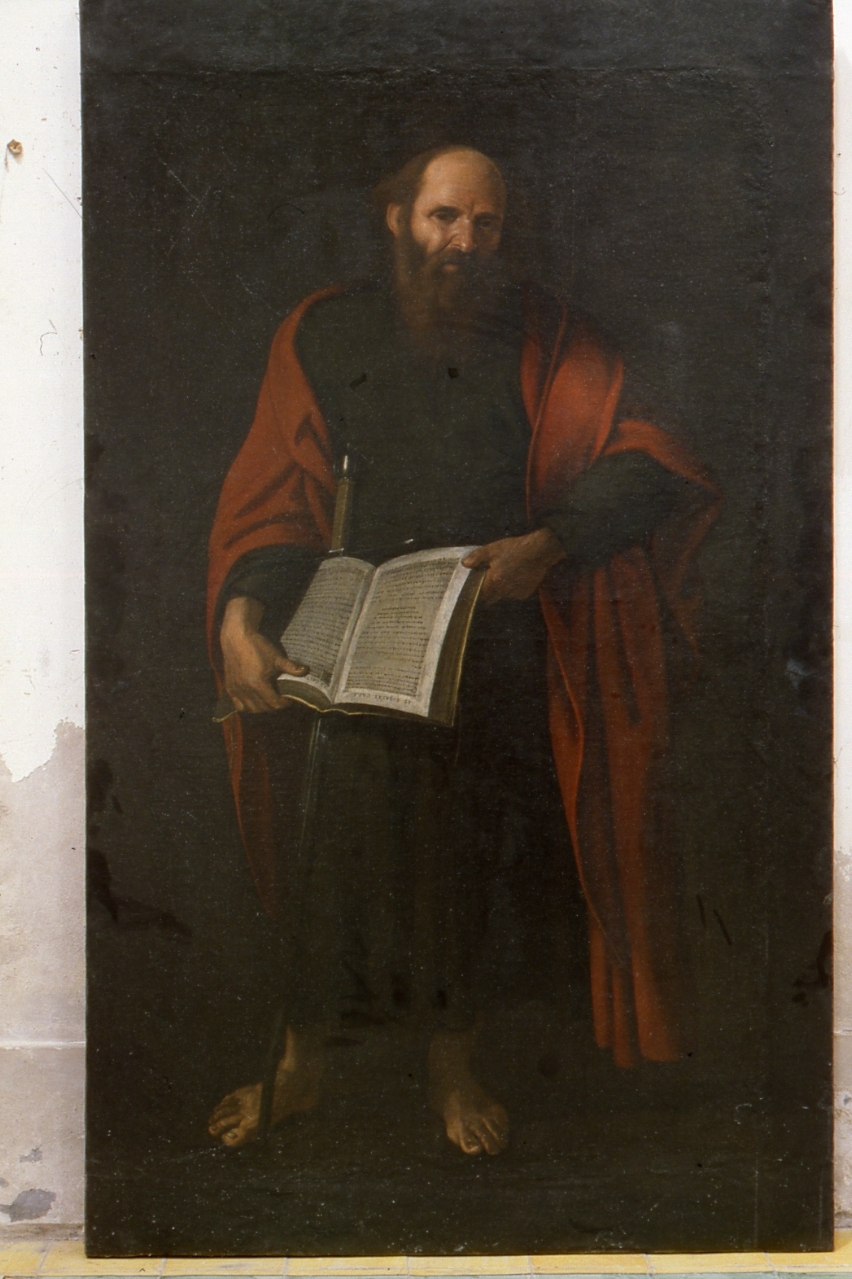 San Paolo Apostolo (dipinto) di De Ribera Jusepe detto Spagnoletto (cerchia) (prima metà sec. XVII)
