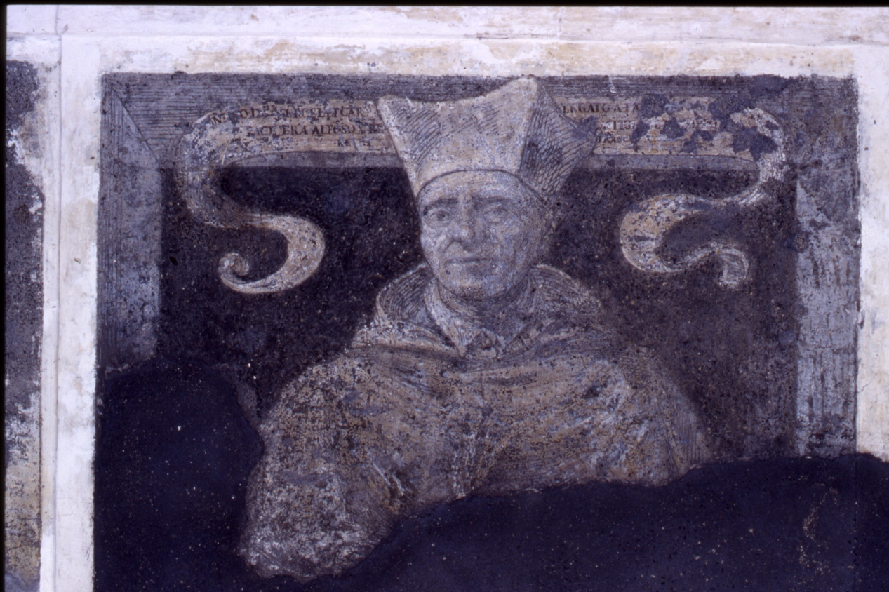 ritratto di cardinale (dipinto) di Di Pino Giovanni Battista, Gigante Francesco, Quaglia Giovanni Martino (sec. XVII)