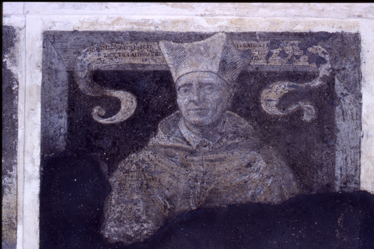 ritratto di cardinale (dipinto) di Di Pino Giovanni Battista, Gigante Francesco, Quaglia Giovanni Martino (sec. XVII)