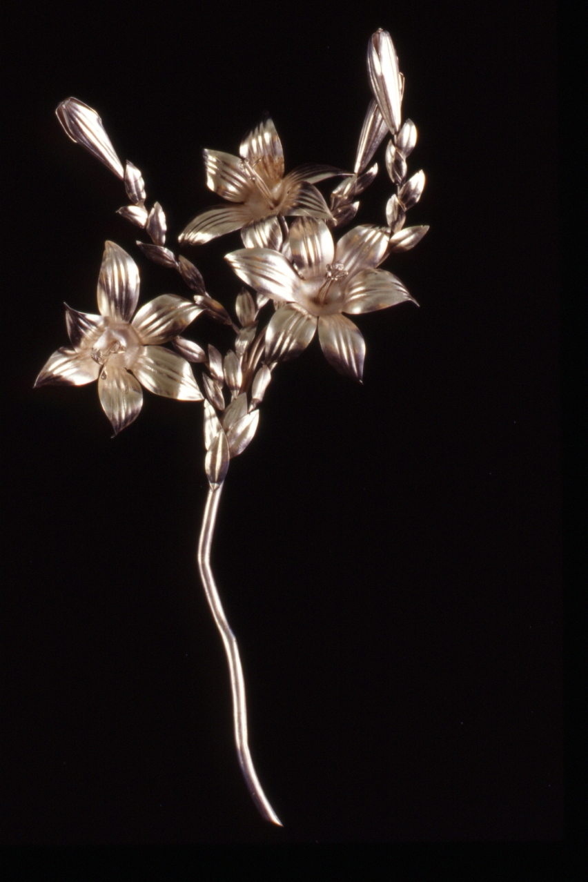 giglio (decorazione) - bottega napoletana (fine sec. XIX)