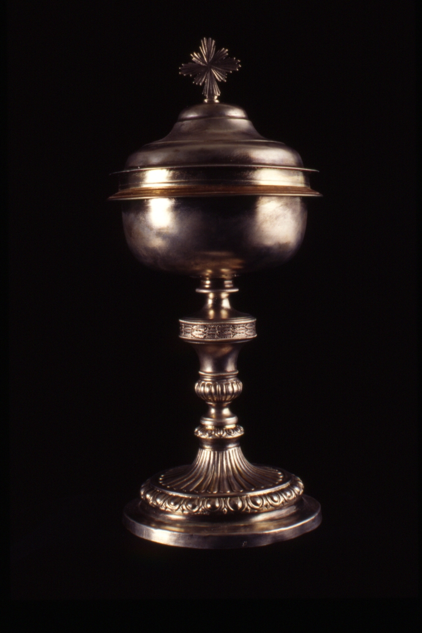 pisside - bottega napoletana (fine sec. XIX)