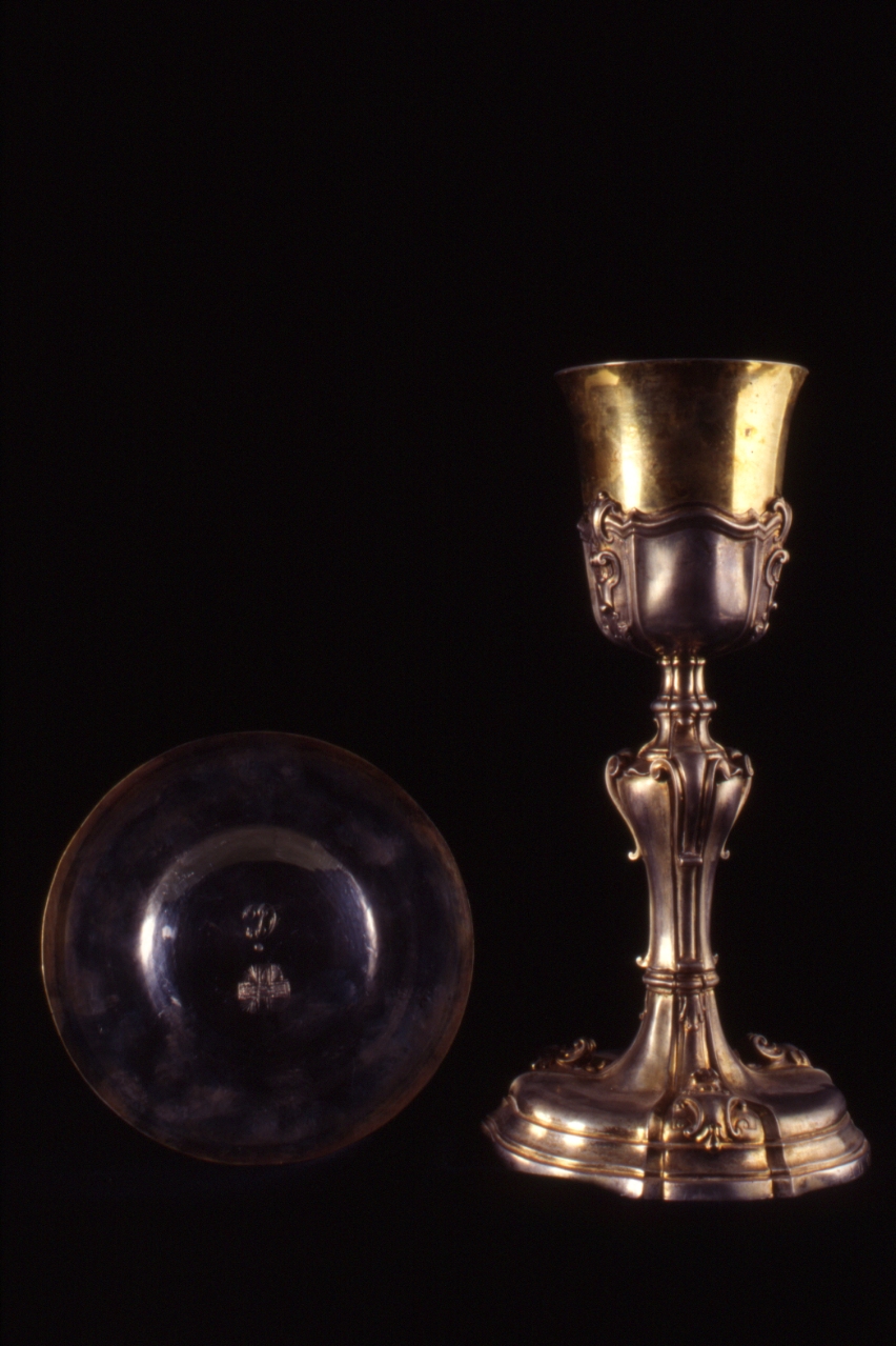 calice - bottega napoletana (sec. XIX)