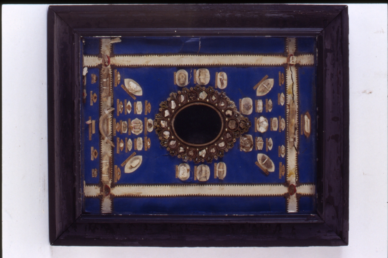 reliquiario - ambito napoletano (fine sec. XIX)