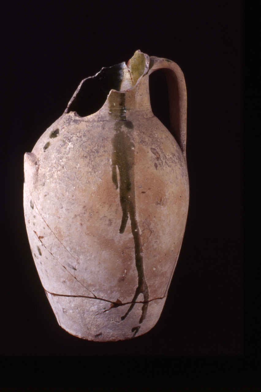 anfora, frammento - bottega napoletana (metà sec. XVII)