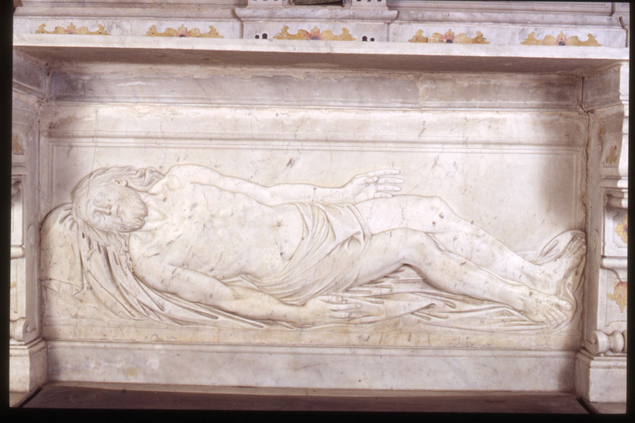 Cristo deposto dalla croce (paliotto, elemento d'insieme) di Fanzago Carlo (maniera) (sec. XVI)