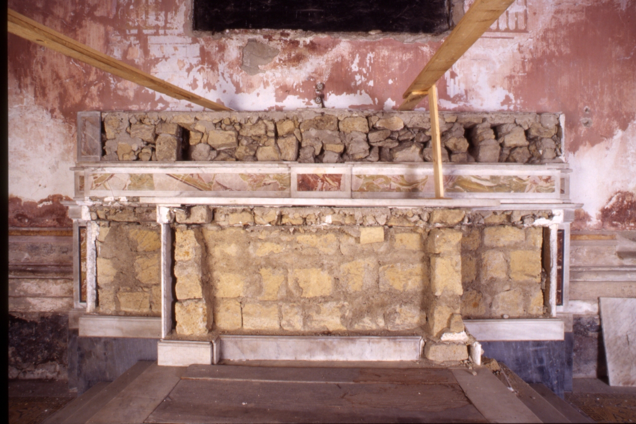 altare - bottega napoletana (inizio sec. XX)