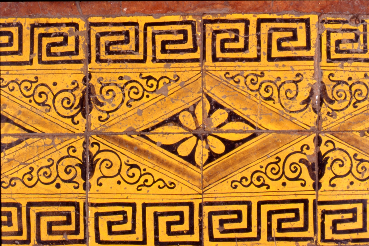 pavimento - bottega napoletana (fine sec. XIX)