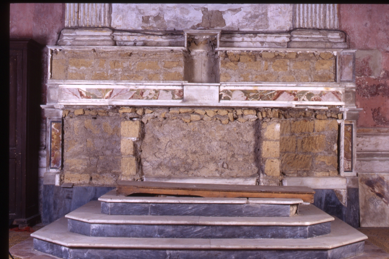 altare, frammento - bottega napoletana (inizio sec. XX)