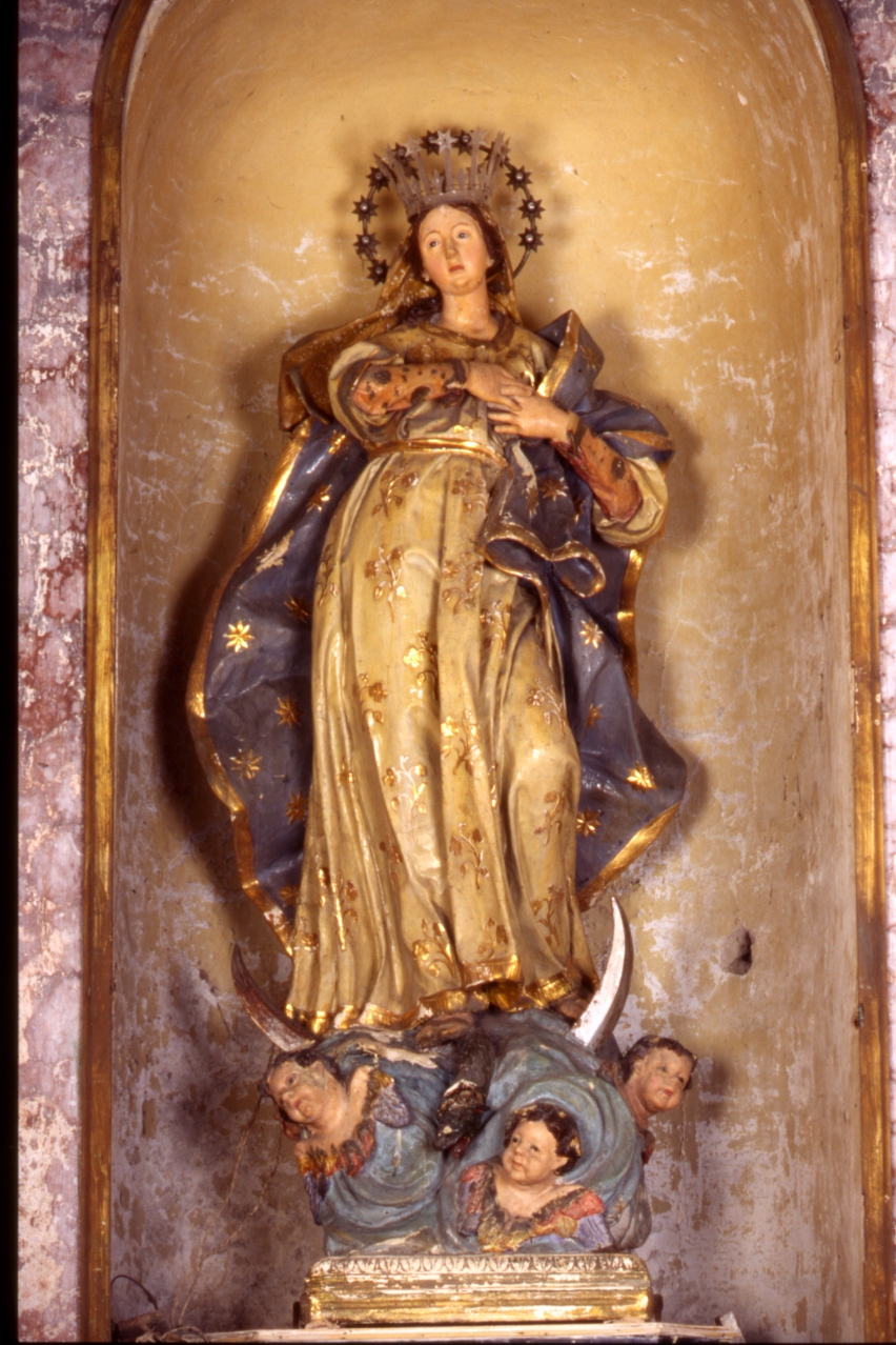 Immacolata Concezione (statua) - bottega napoletana (fine sec. XIX)