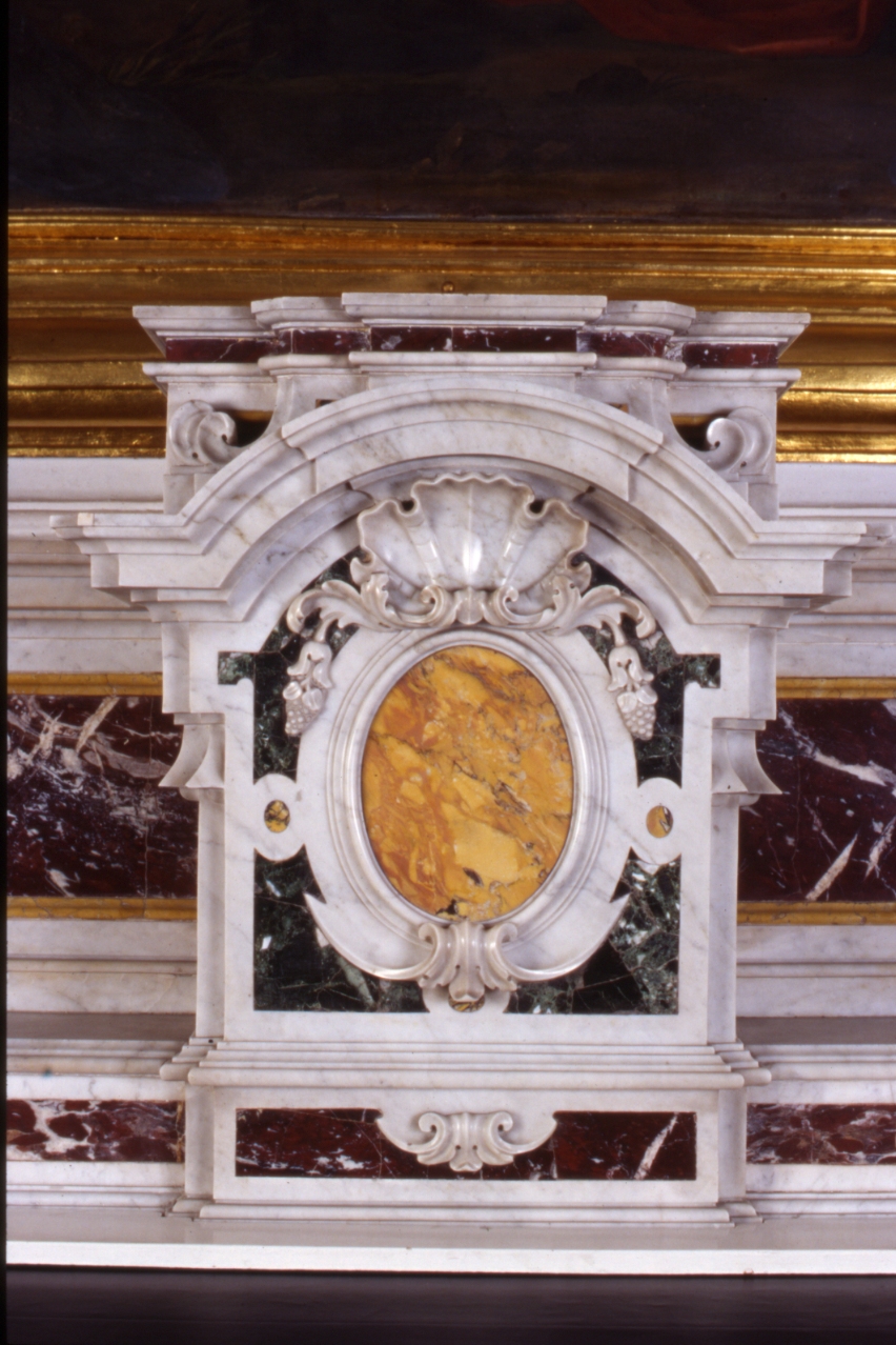 tabernacolo, elemento d'insieme di Giustiniani Michelangelo, Cartolaro Pasquale (sec. XVIII)