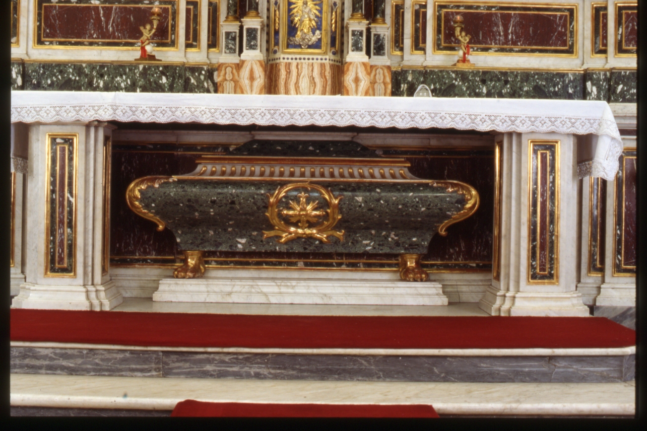 paliotto, elemento d'insieme - bottega napoletana (sec. XIX)