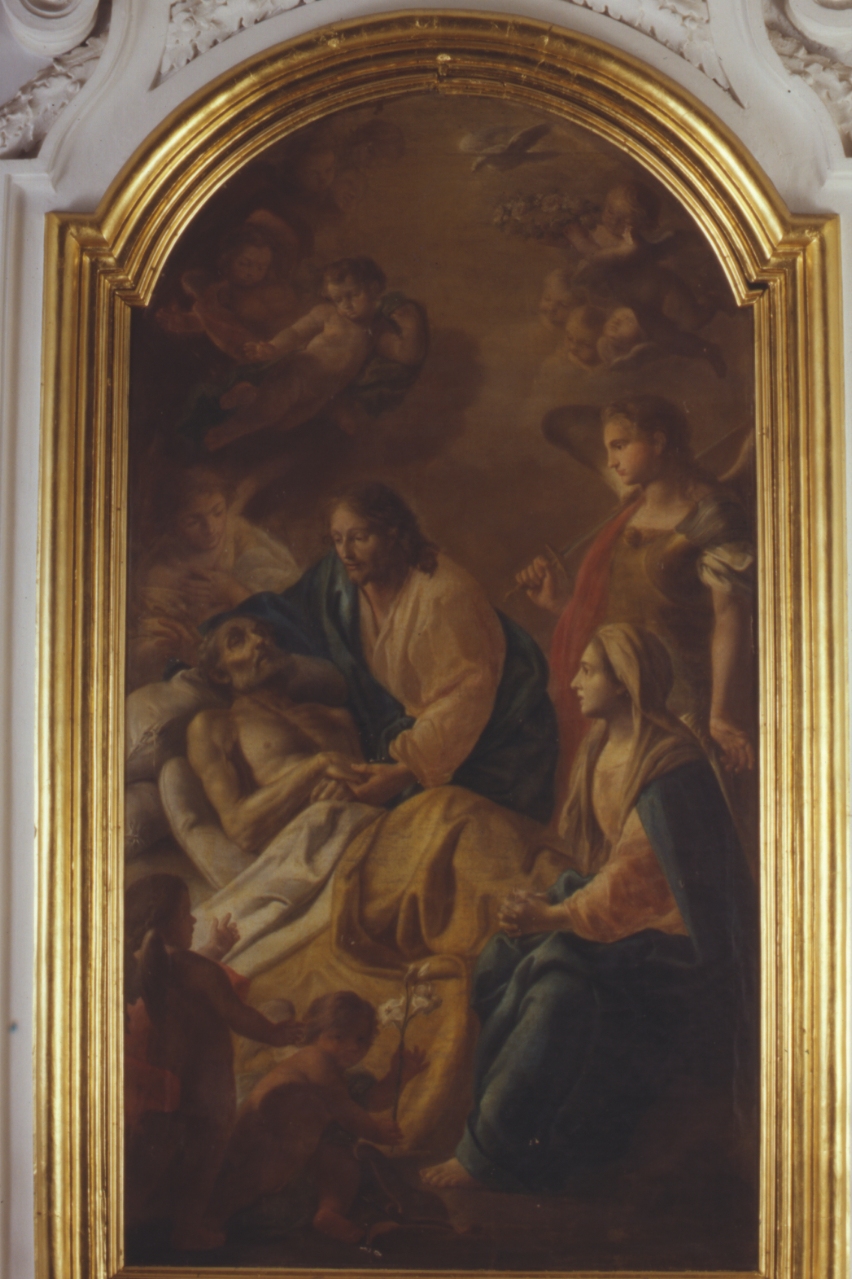 morte di San Giuseppe (dipinto) di Galante Severo (ultimo quarto sec. XVIII)