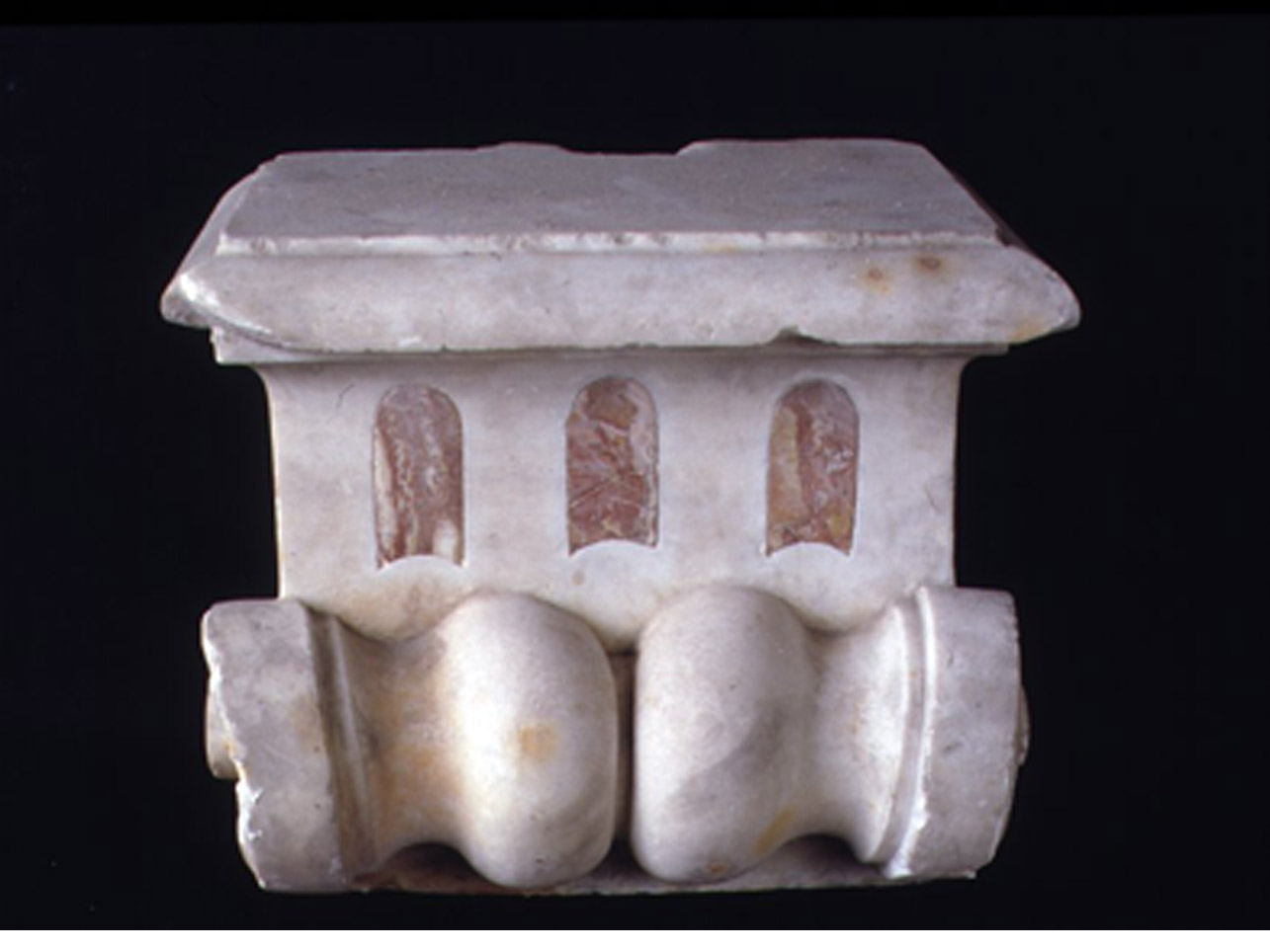 altare, frammento - bottega napoletana (inizio sec. XVIII)