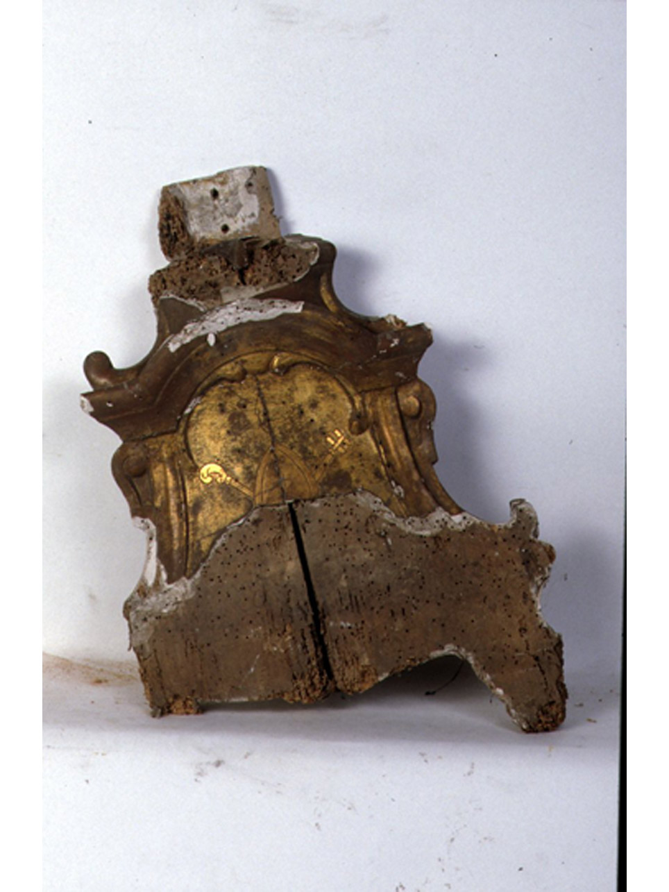 base, frammento - bottega napoletana (metà sec. XIX)