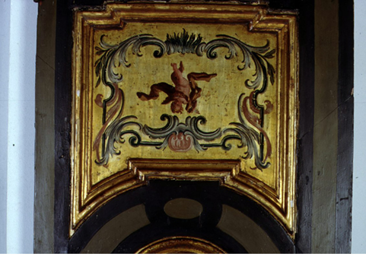 angioletto (pannello, elemento d'insieme) di Falciatore Filippo (metà sec. XVIII)