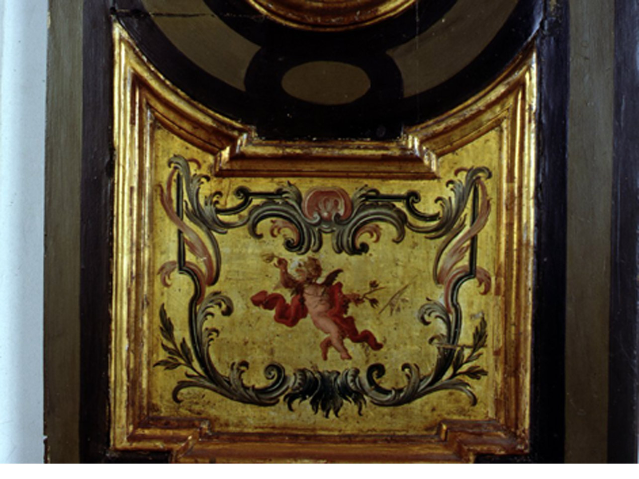 angioletto (pannello, elemento d'insieme) di De Mura Francesco (metà sec. XVIII)