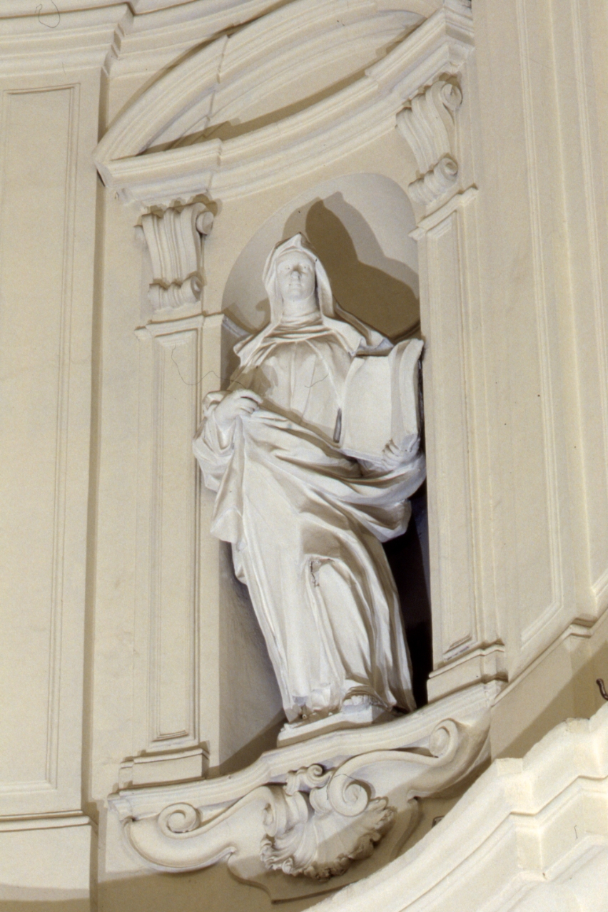 Santa (statua) di Vaccaro Domenico Antonio (cerchia) (seconda metà sec. XVIII)