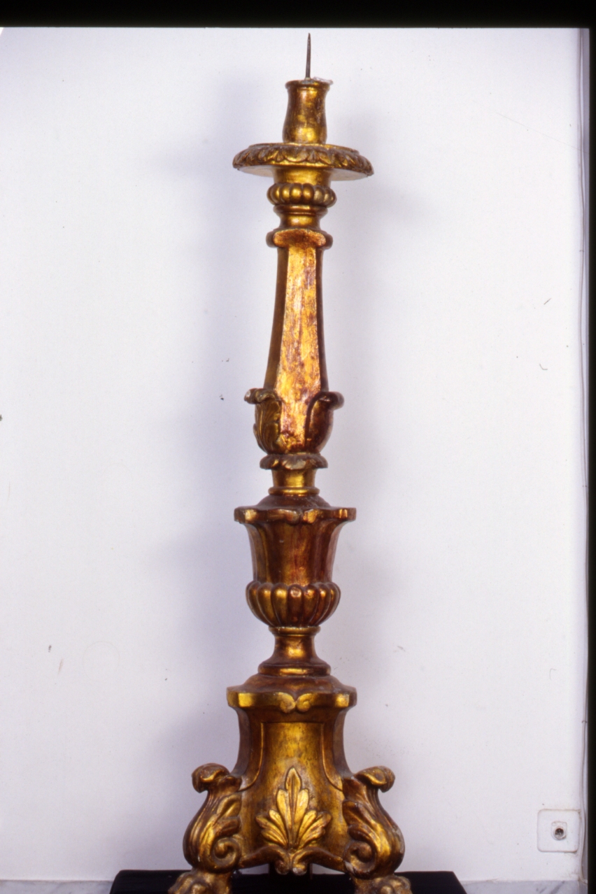 candeliere - bottega napoletana (metà sec. XIX)