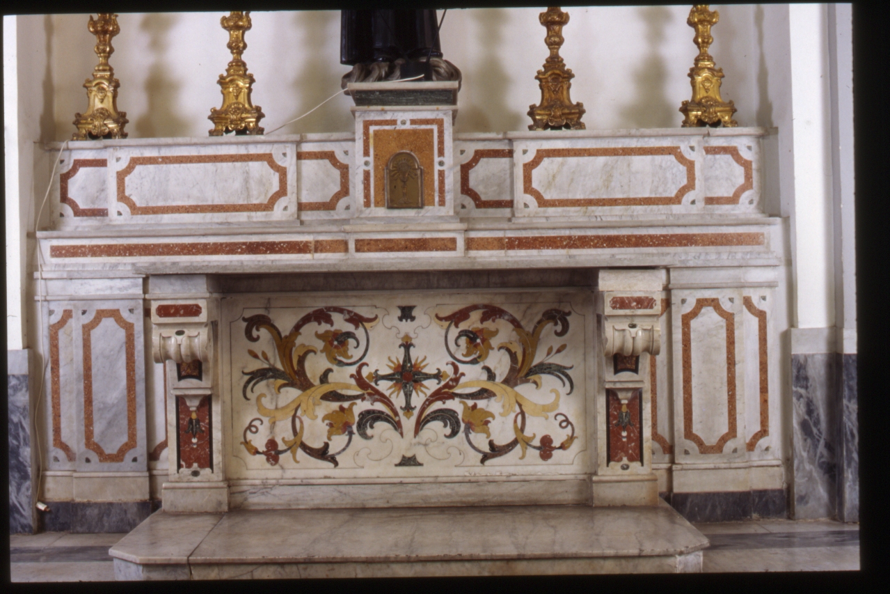 altare, insieme - bottega napoletana (inizio sec. XX)
