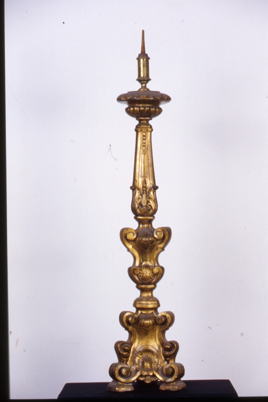 candeliere, serie - bottega napoletana (metà sec. XIX)