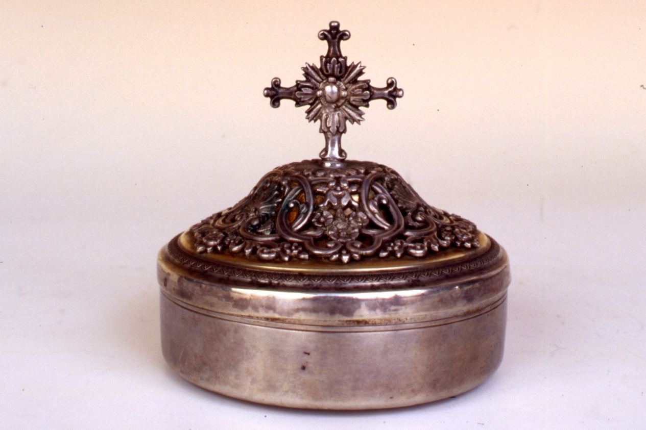 pisside - bottega napoletana (fine sec. XIX)