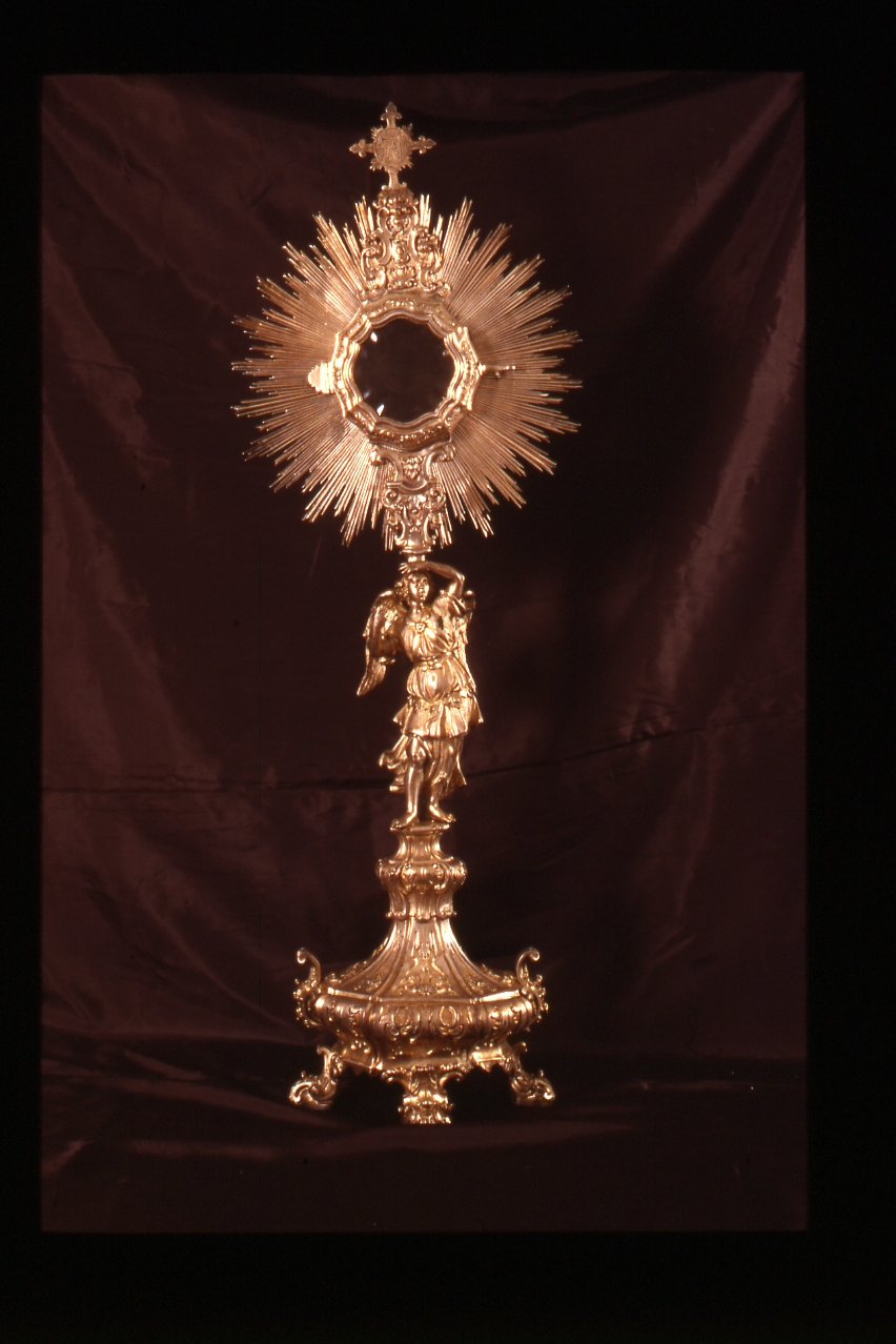 ostensorio - bottega napoletana (sec. XVIII)