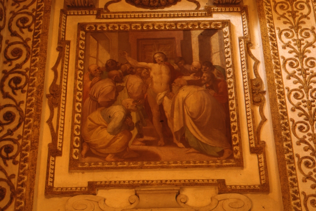 incredulità di San Tommaso (dipinto) di Corenzio Belisario (primo quarto sec. XVII)