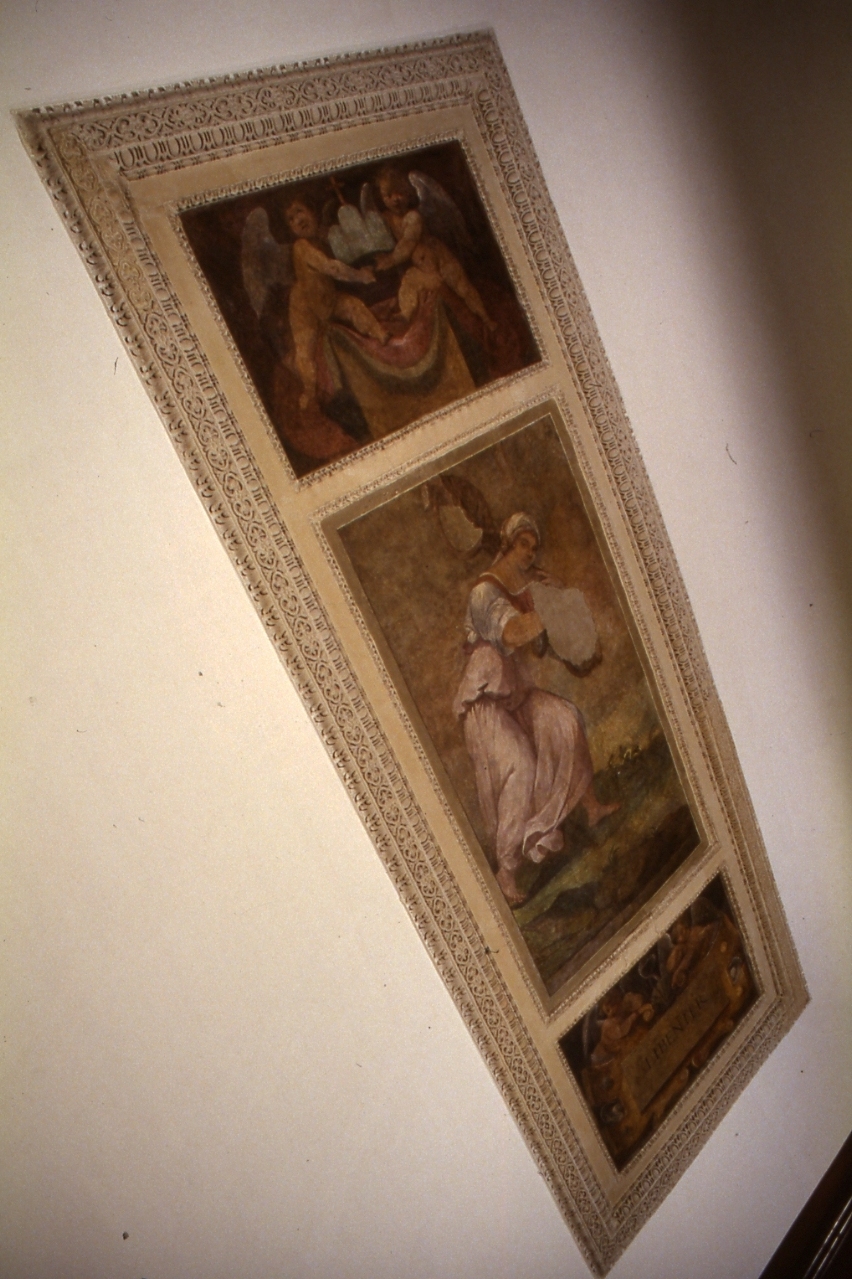 figura allegorica femminile (dipinto) di Corenzio Belisario, Caracciolo Giovanni Battista detto Battistello (fine sec. XVI)