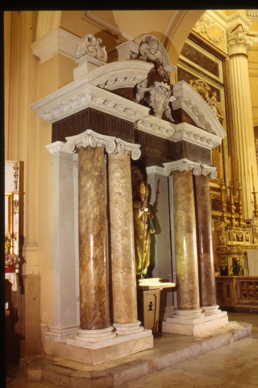 mostra di nicchia - bottega napoletana (metà sec. XVII)