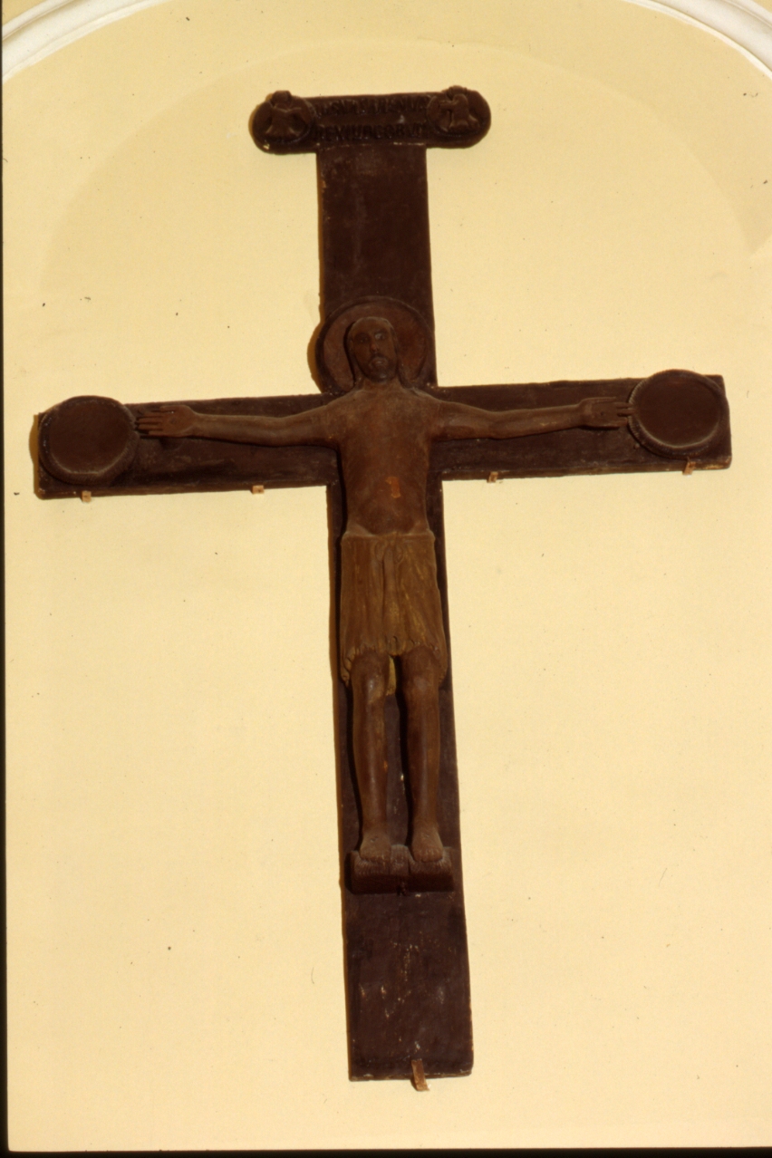 crocifisso - bottega napoletana (metà sec. XIII)