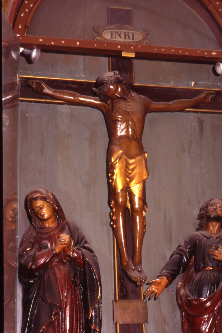 Cristo crocifisso (statua) - bottega napoletana (primo quarto sec. XV)