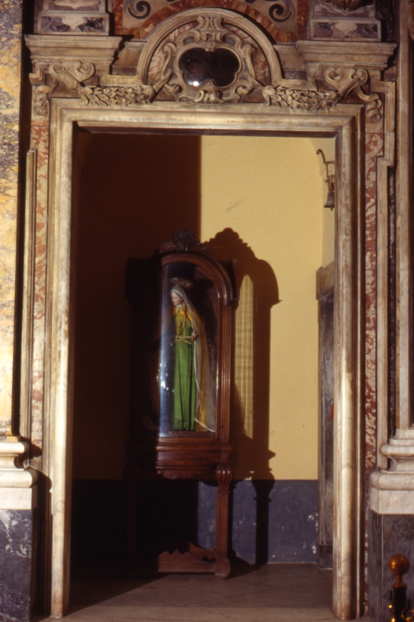 mostra di porta, serie di Fanzago Cosimo (bottega) (prima metà sec. XVII)