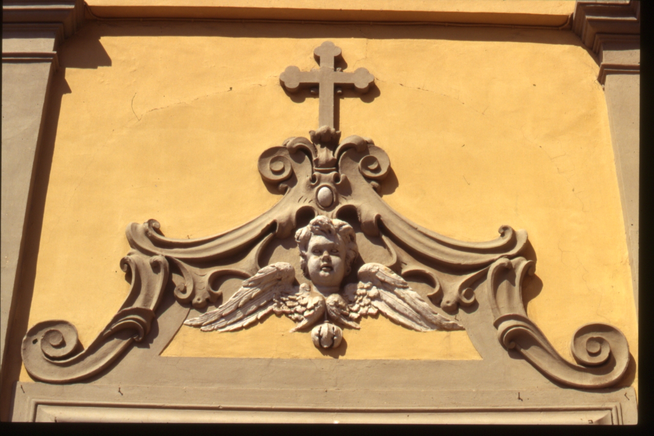 putto (decorazione plastica) di Vaccaro Domenico Antonio (cerchia) (prima metà sec. XVIII)