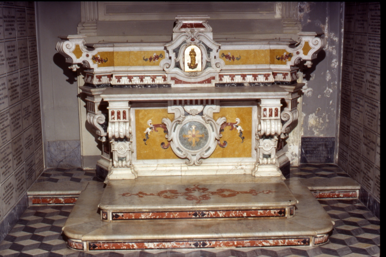 altare - bottega napoletana (metà sec. XVIII)