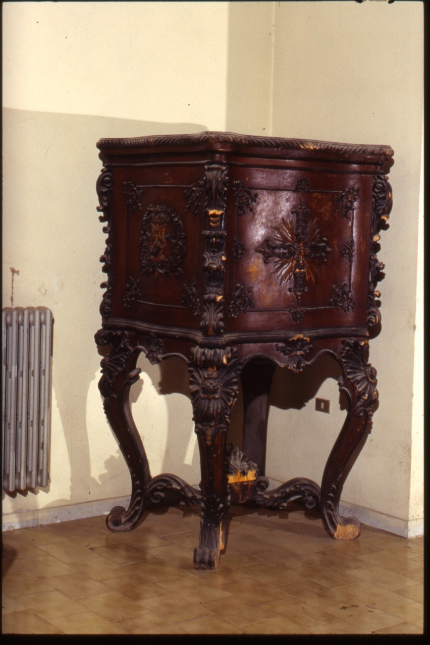 simbolo mariano (pulpito) - bottega napoletana (seconda metà sec. XIX)