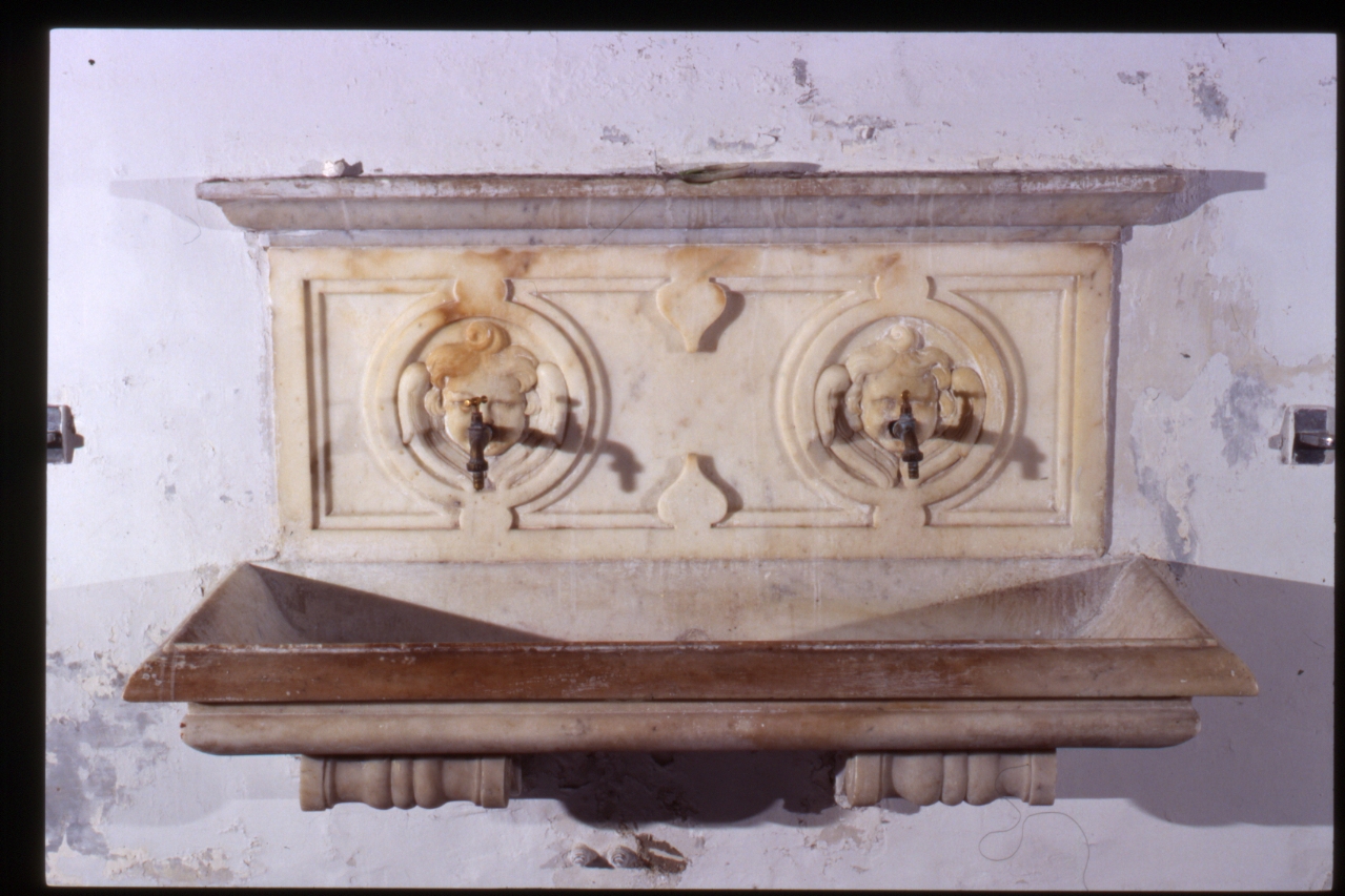 putti (lavabo) - bottega napoletana (metà sec. XVIII)