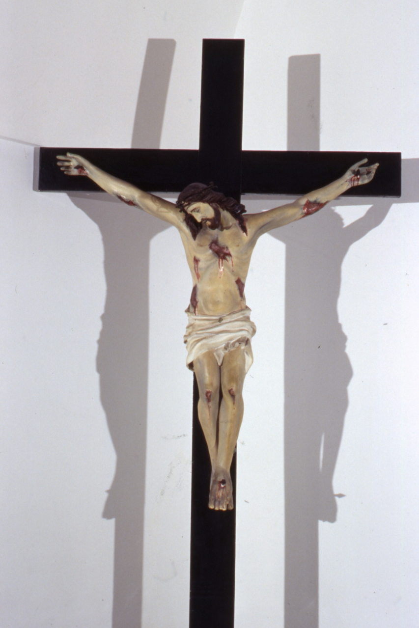 crocifisso - bottega napoletana (primo quarto sec. XX)