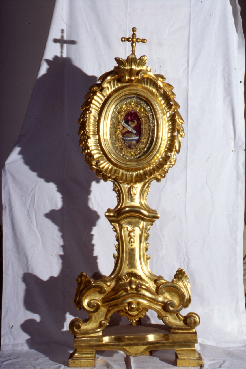 reliquiario - bottega napoletana (seconda metà sec. XIX)