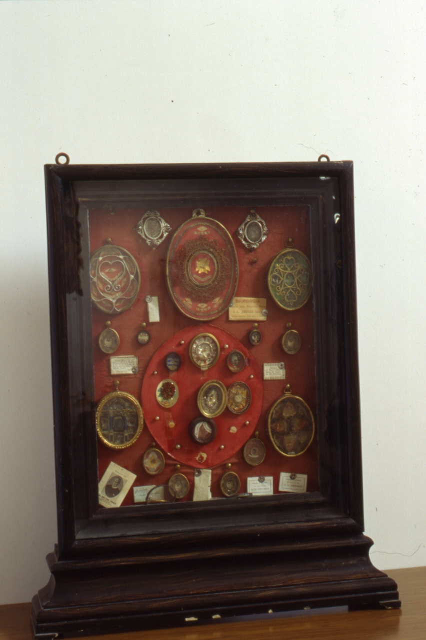 reliquiario - bottega napoletana (secondo quarto sec. XX)