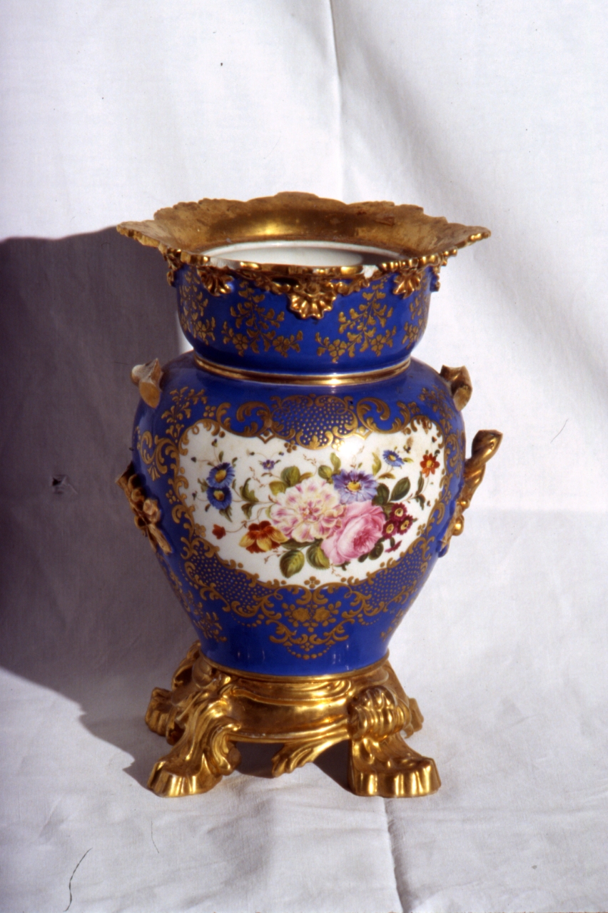 vaso, coppia - bottega muranese (primo quarto sec. XX)