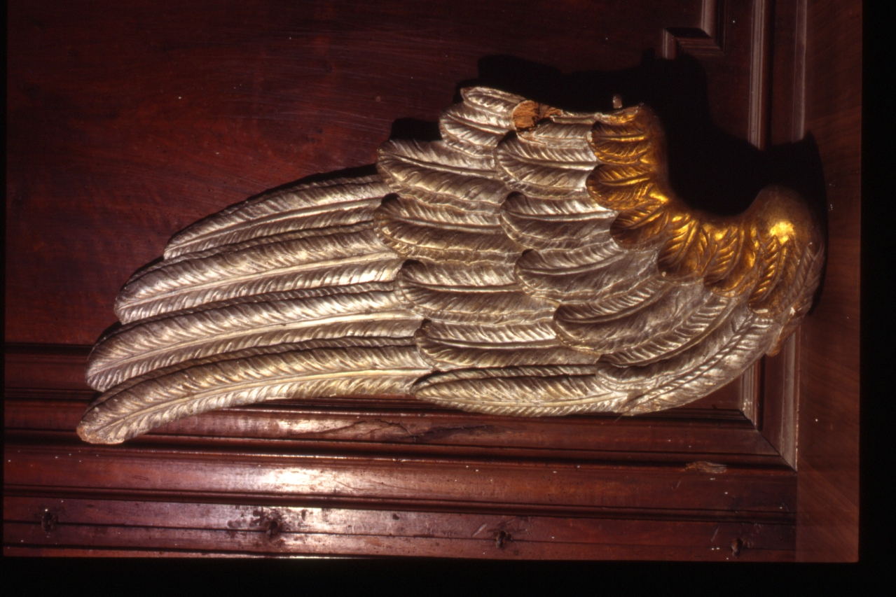 scultura, frammento - bottega napoletana (metà sec. XVII)