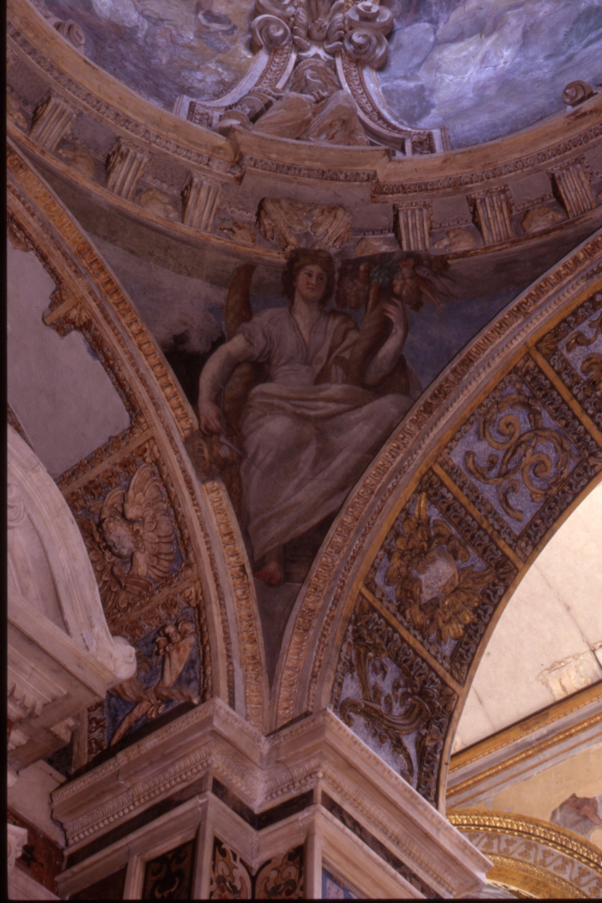 figura allegorica femminile (dipinto) di Falcone Aniello (sec. XVII)