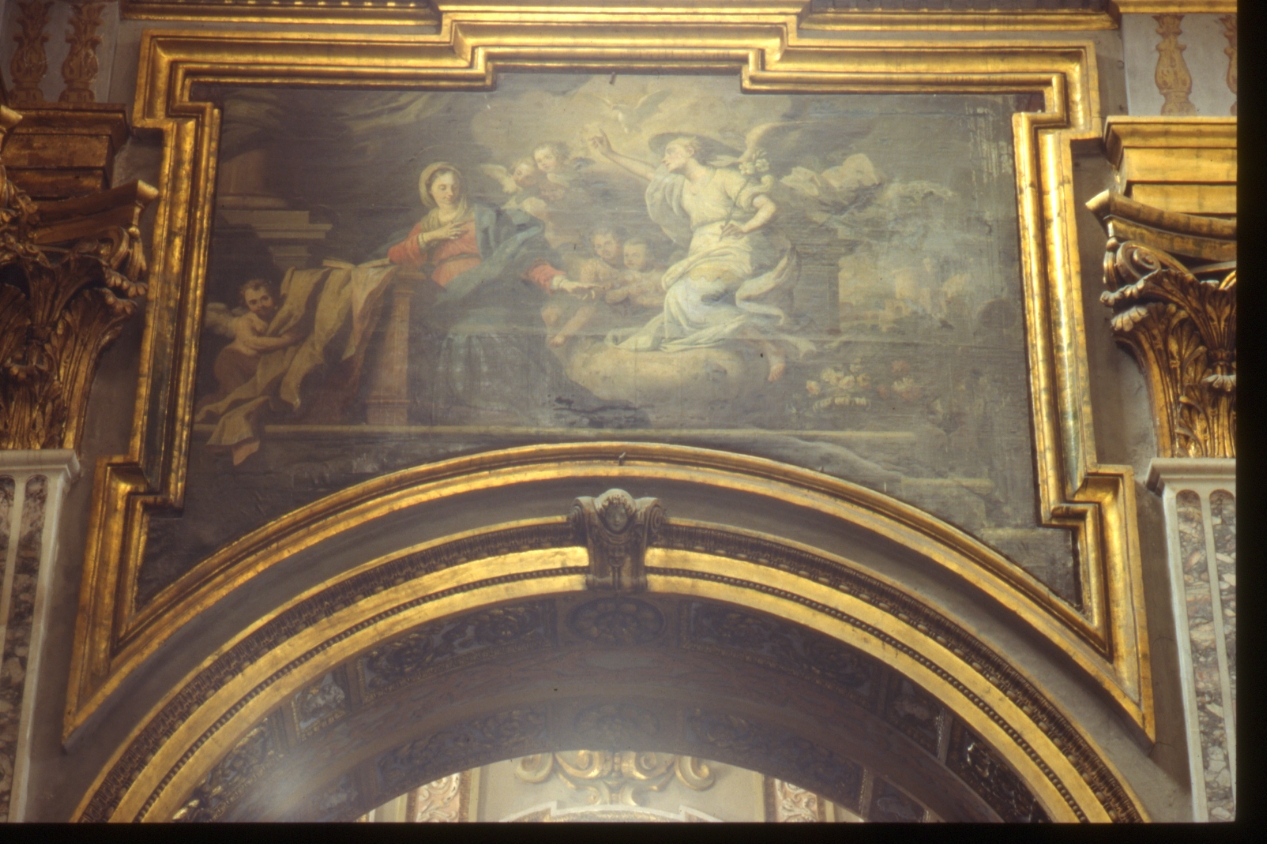 Annunciazione (dipinto, ciclo) di Cirillo Santolo (sec. XVIII)
