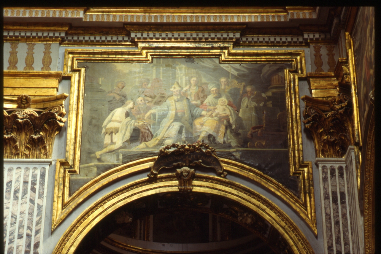 circoncisione di Gesù Bambino (dipinto) di Cirillo Santolo (sec. XVIII)