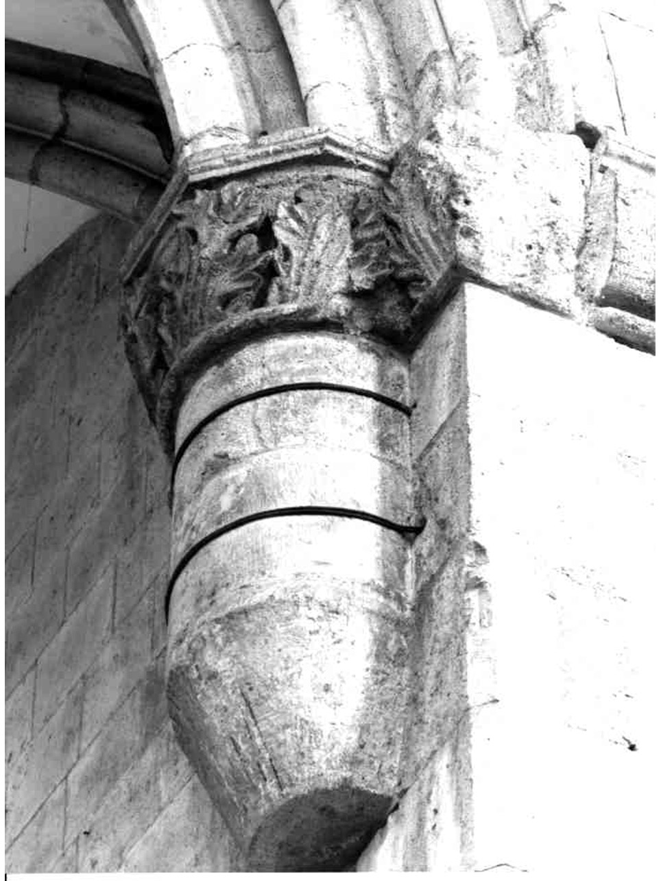 capitello, serie - bottega napoletana (ultimo quarto sec. XIII)