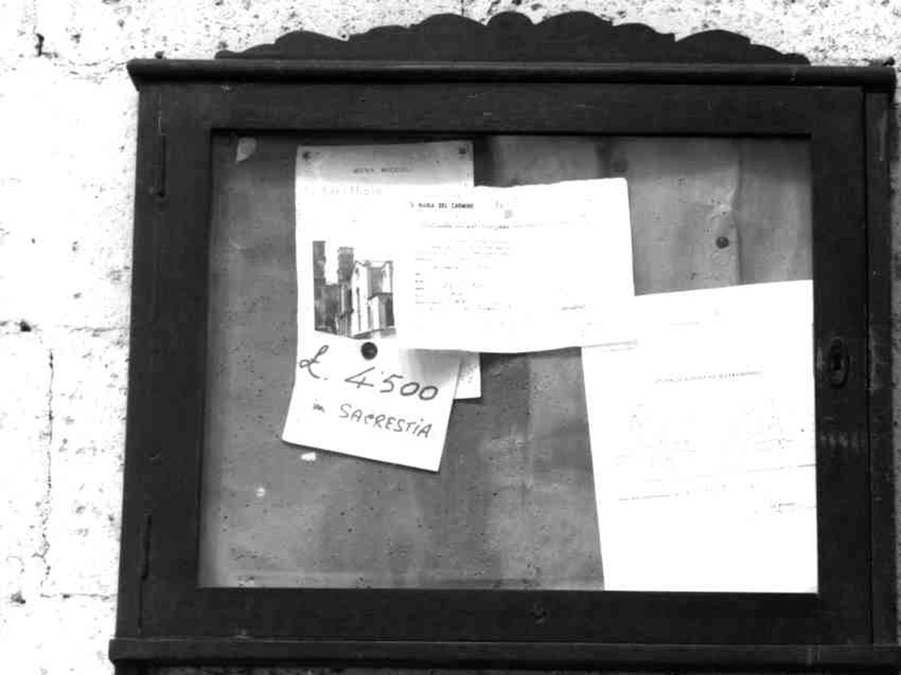 bacheca - bottega napoletana (inizio sec. XX)